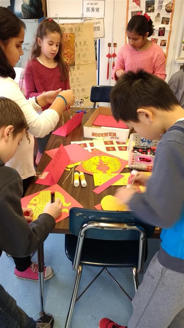 Chinese Lunar New Year at Stratford Road Elementary School Chinese Lunar New Year at Stratford Road Elementary School